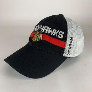 Reebok Men's Black and White Hat